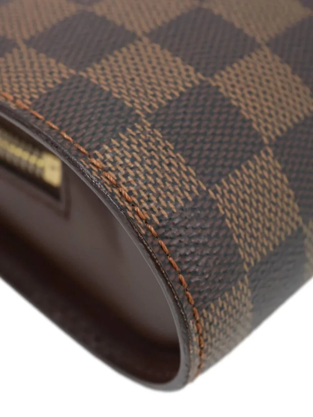 Louis Vuitton  Saint Louis Damier Ebene Pochette Clutch Bag Brown
